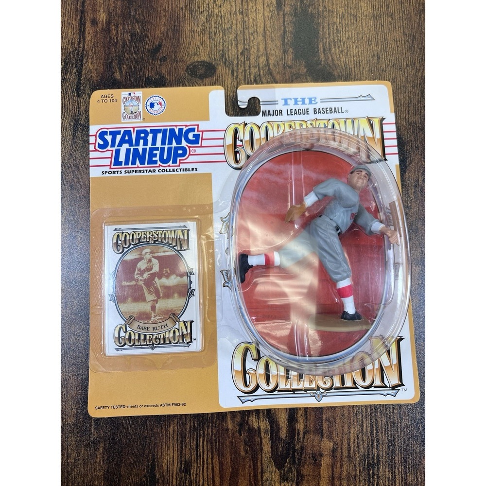 1994 STARTING LINEUP MLB BABE RUTH BOSTON RED SOX COOPERSTOWN NEW IN PACKAGE